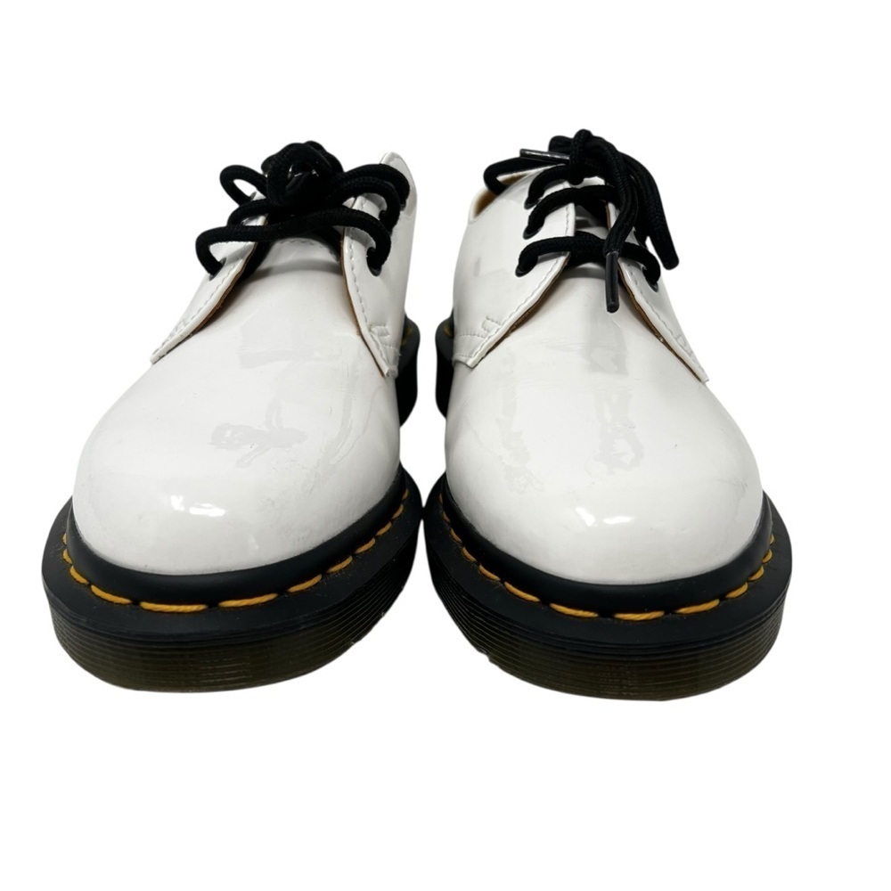 Dr. Martens White Leather Shoes - Picture 4 of 11